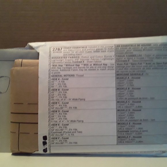 Bundle 2/5$, 5/10$, 10/15$ SEWING PATTERN NEW - Picture 2 of 2